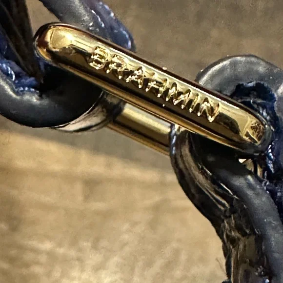 Brahmin Katie Blue Viper Melbourne Crossbody - Picture 10 of 10